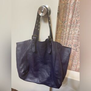 Gerard Darel Hobo. Genuine Leather. Suede Lining. Dual Adjustable Straps.